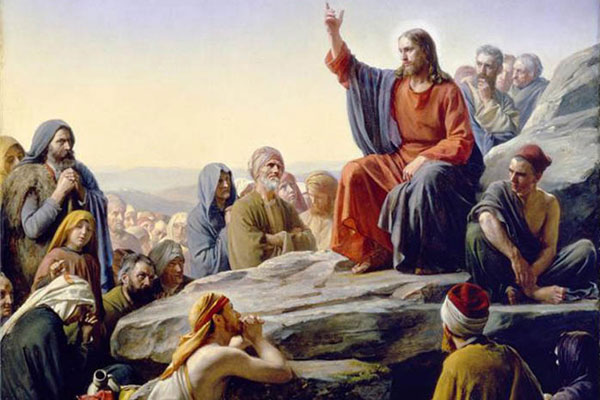 Le Christ prêchant, par paraboles